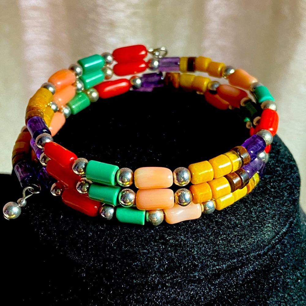 Carolyn Pollack Turquoise, Gemstone Bracelet QVC
